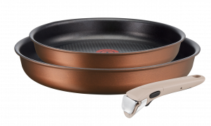 Pannu komplekts + rokturis Tefal Ingenio Eco Respect 22/26 cm