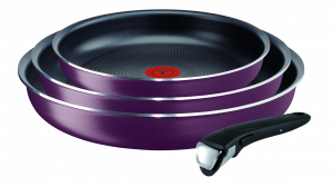 Pannu komplekts + rokturis Tefal Ingenio Essential 4 gab.