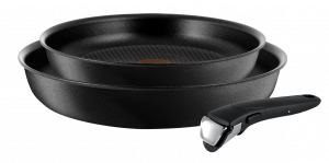 Pannu komplekts + rokturis Tefal Ingenio I'Artisane 24/28 cm