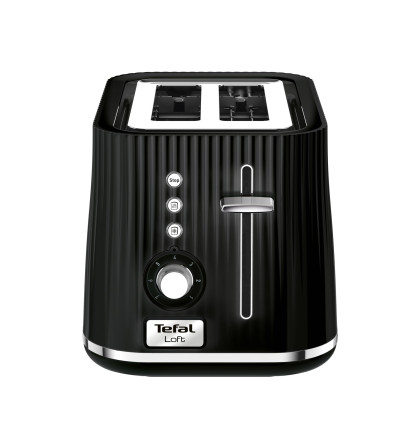 Tosteris Tefal Loft Melns