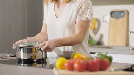 Katls ar vāku Tefal Duetto+ 20 cm