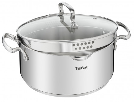 Katls ar vāku Tefal Duetto+ 24 cm