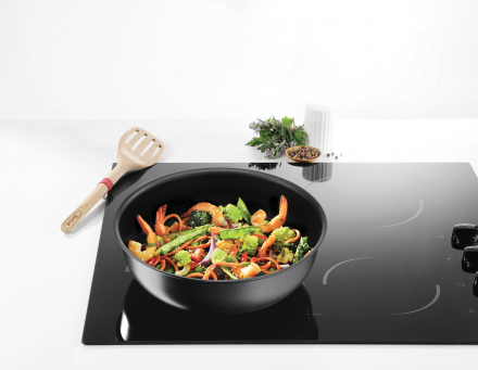 Wok panna + rokturis Tefal Ingenio Expertise 28 cm